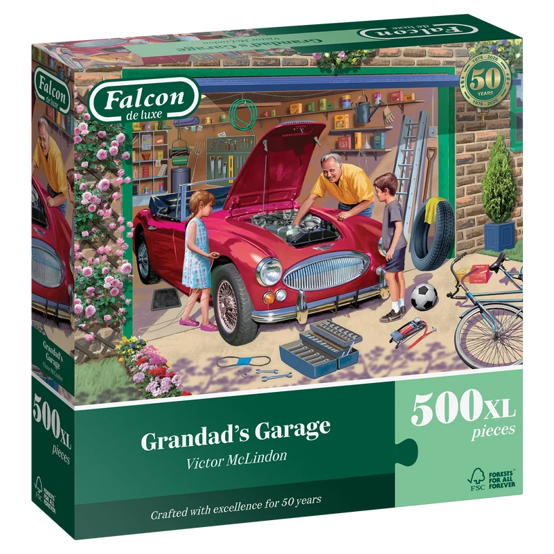 Falcon - Grandad's Garage (500XL pieces)