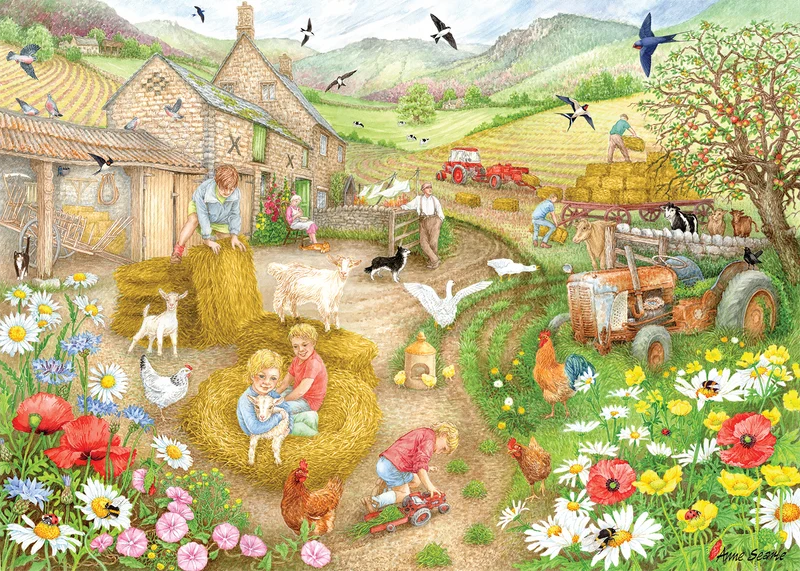 Falcon - Bringing in the Hay (1000 pieces)