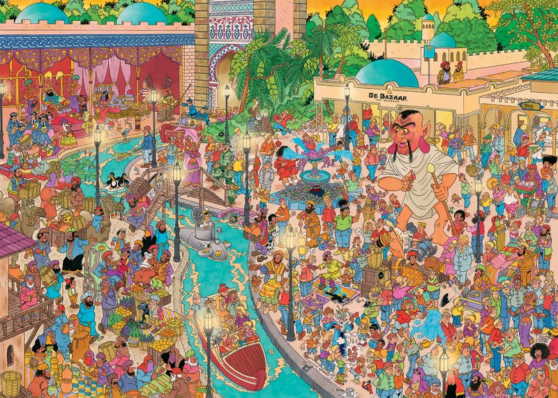 Jan van Haasteren - Efteling Fata Morgana (1000 pieces)