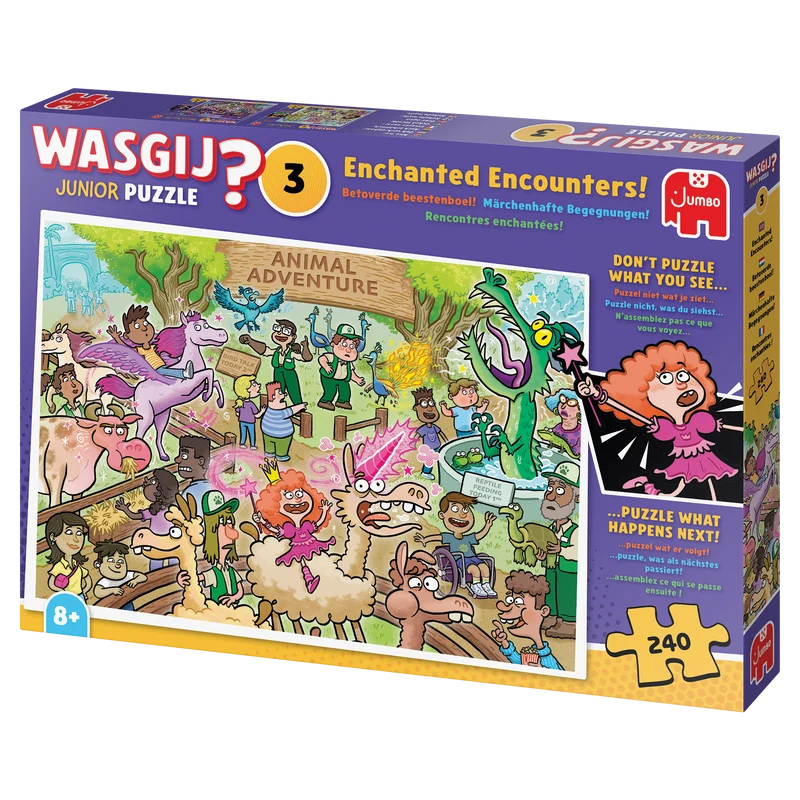 Wasgij Junior 3 - Enchanted Encounters! (240 pieces)