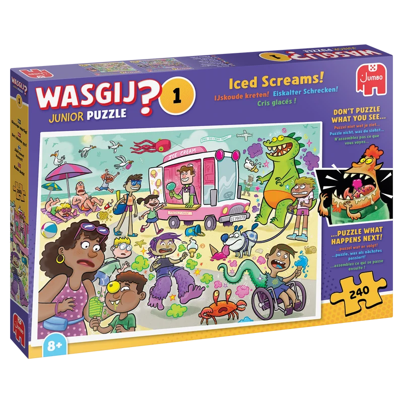 Wasgij Junior 1 - Iced Screams! (240 pieces)