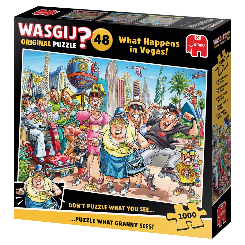 Wasgij Original 48 - What Happens in Vegas! (1000 pieces)