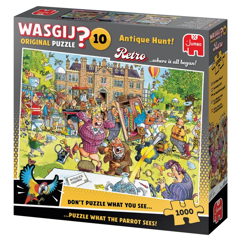 Wasgij Retro Original 10 - Antique Hunt! (1000 pieces)