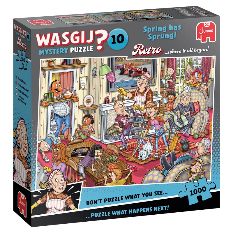 Wasgij Retro Mystery 10 - Spring has Sprung! (1000 pieces)