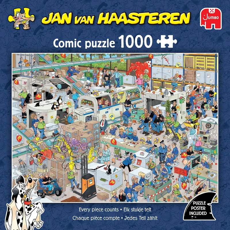 Jan van Haasteren - Puzzle Works (1000 pieces)