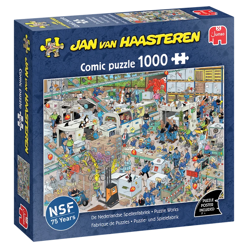 Jan van Haasteren - Puzzle Works (1000 pieces)