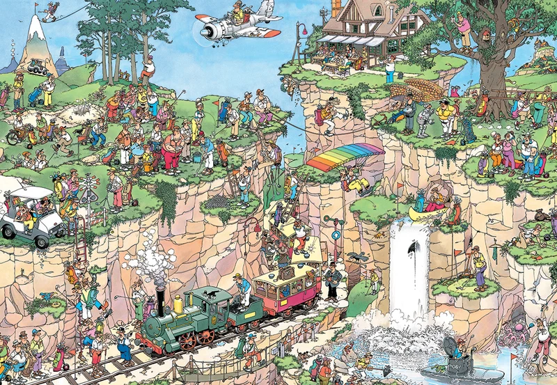 Jan van Haasteren - The Golf Course (5000 pieces)