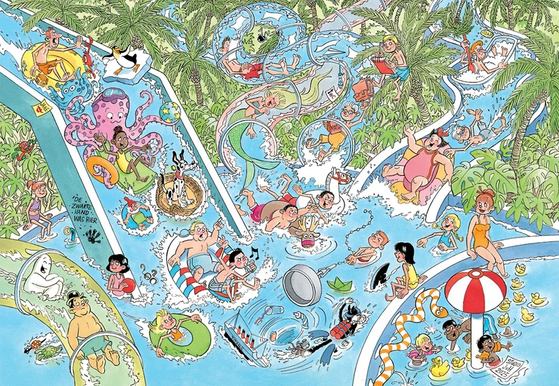 Jan van Haasteren Junior 22 - Water Slide Madness (360 pieces)