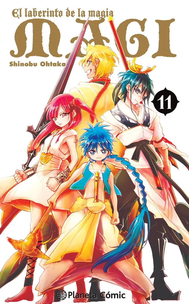 Magi el Laberinto de la Magia 11 (ES)