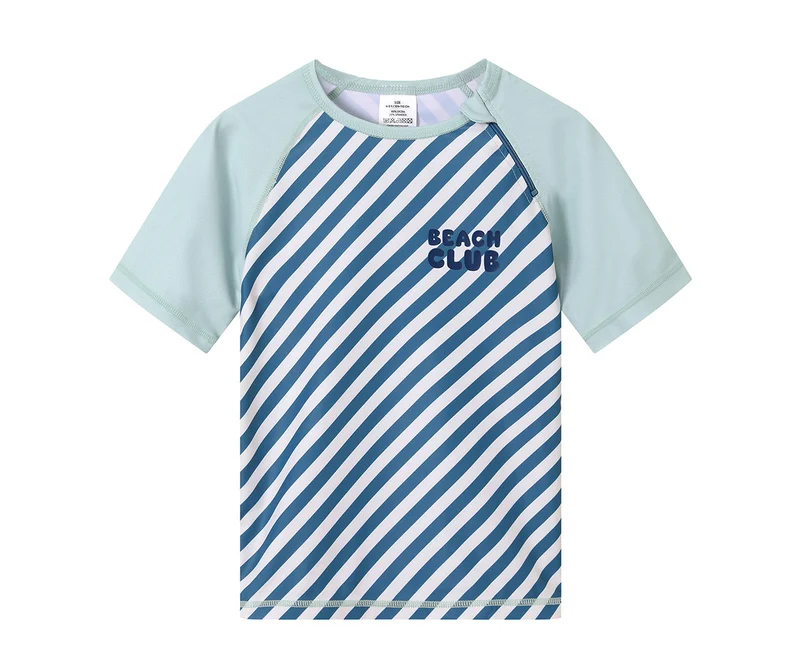 Camiseta Protección Solar Manga Corta · Stripes Blues & Beyond