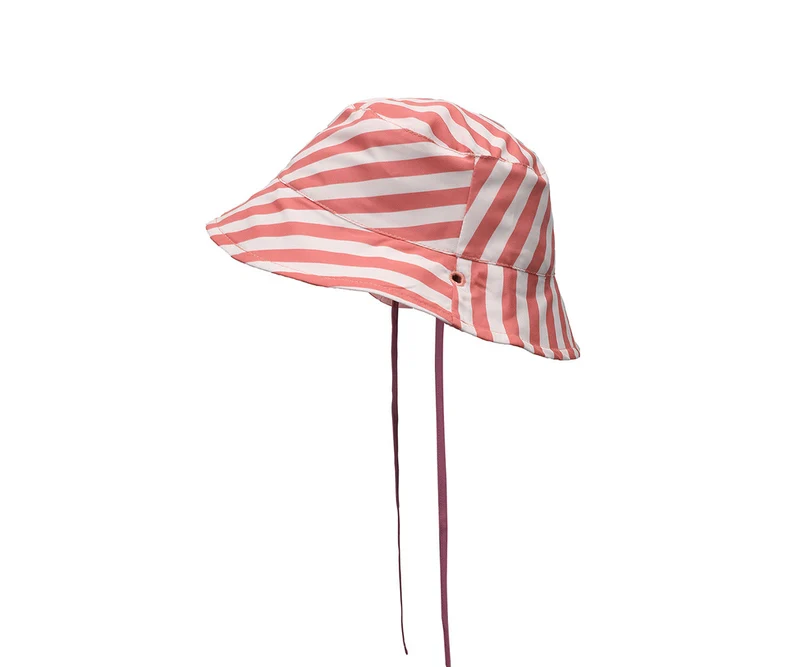 Gorro Reversible · Stripes Bloom & Blush