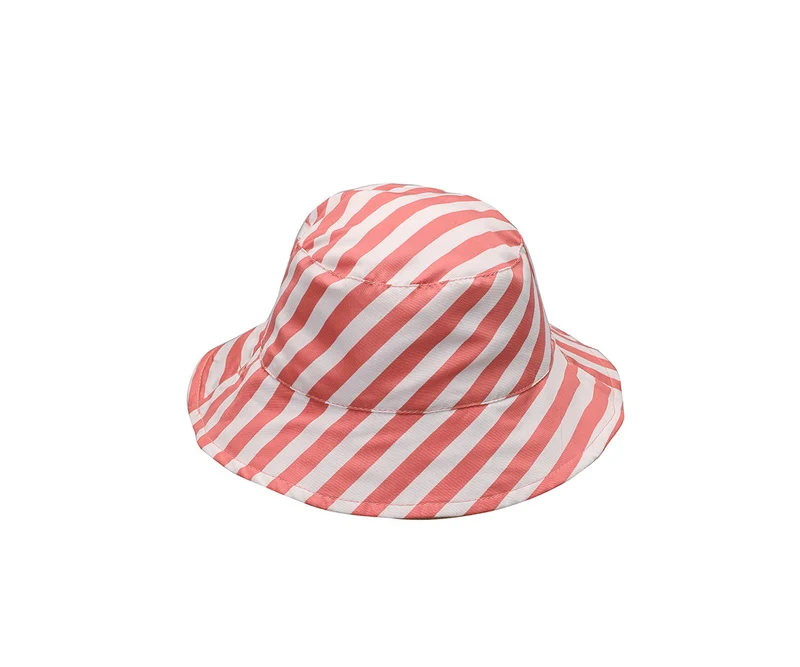 Gorro Reversible · Stripes Bloom & Blush