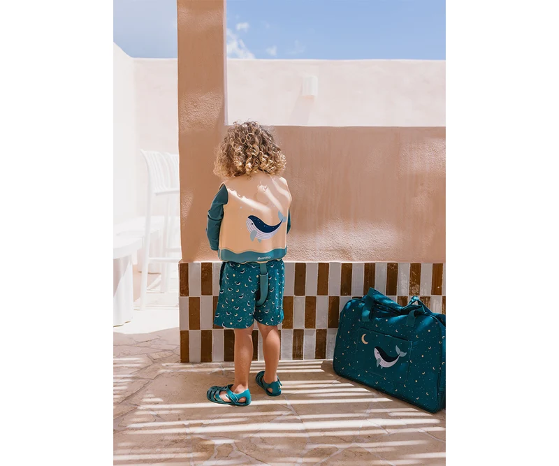 Bañador boy · Whale Teal