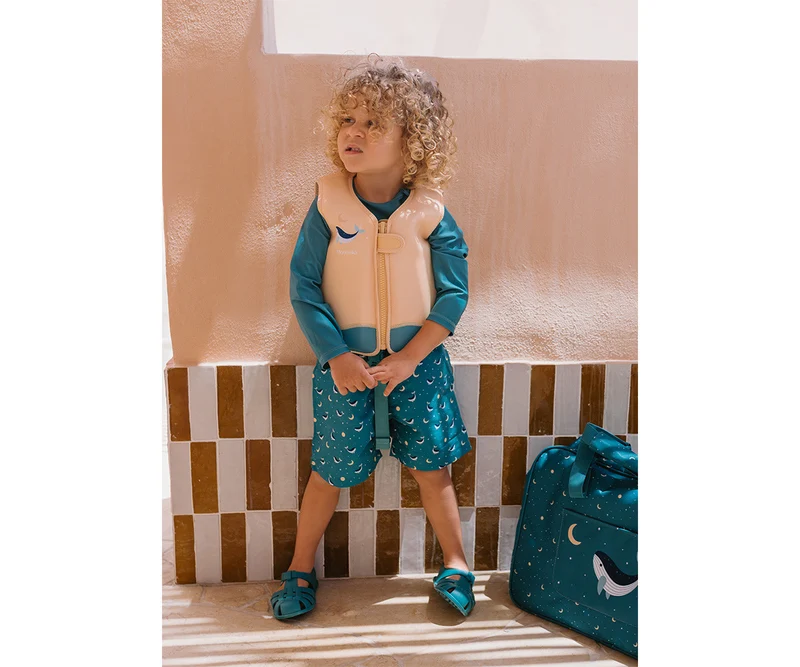 Bañador boy · Whale Teal