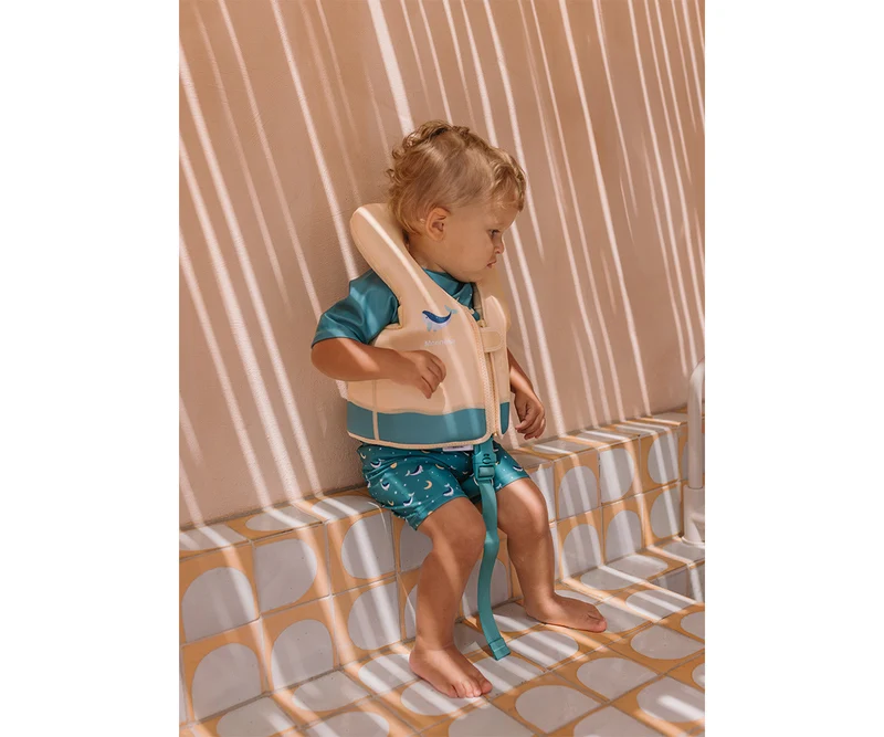Bañador short · Whale Teal