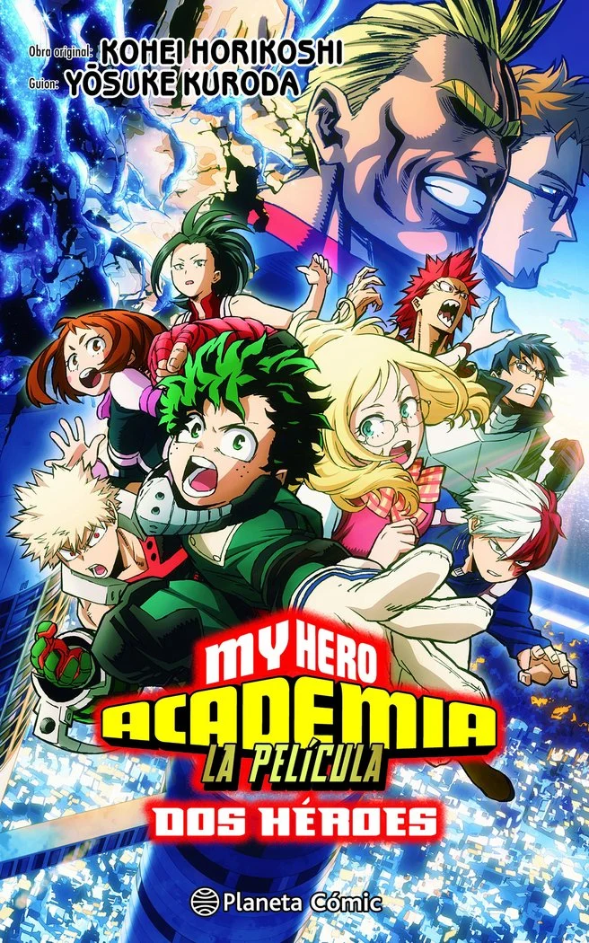 My Hero Academia Dos Heroes Anime Comic (ES)