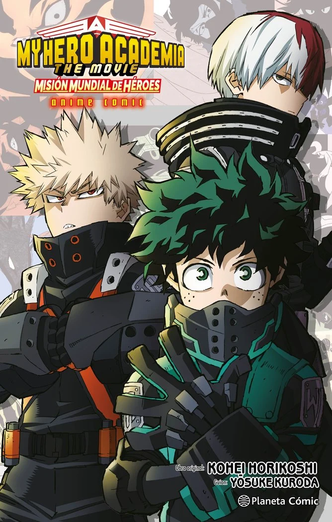 My Hero Academia: Misión Mundial de Heroes Anime Comic (ES)