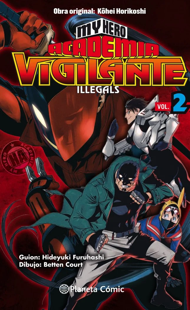 My Hero Academia Vigilante Illegals 2 (ES)