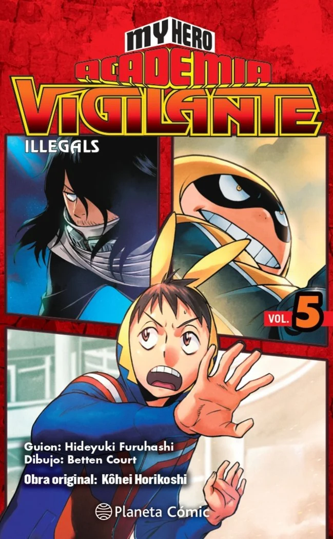 My Hero Academia Vigilante Illegals 5 (ES)