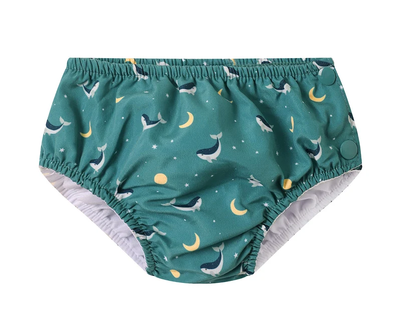 Bañador pañal · Whale Teal