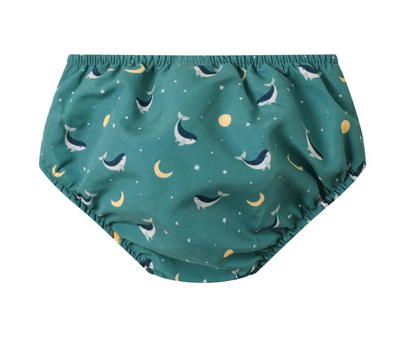 Bañador pañal · Whale Teal