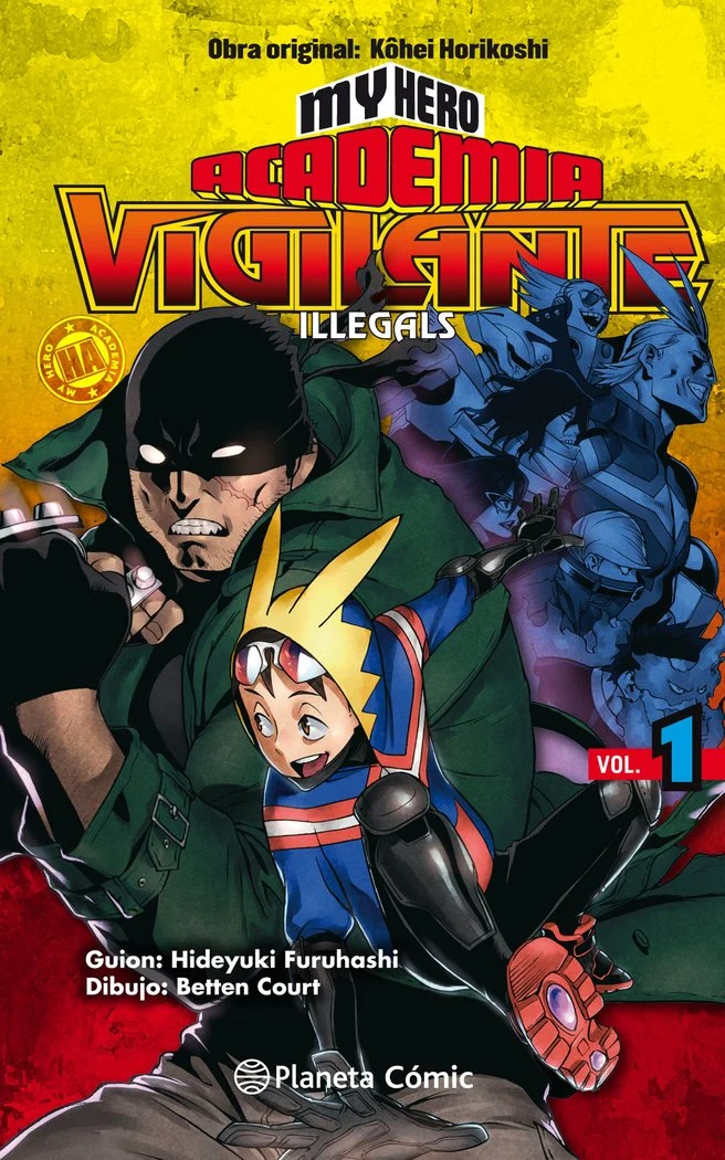 My Hero Academia Vigilante Illegals 1 (ES)