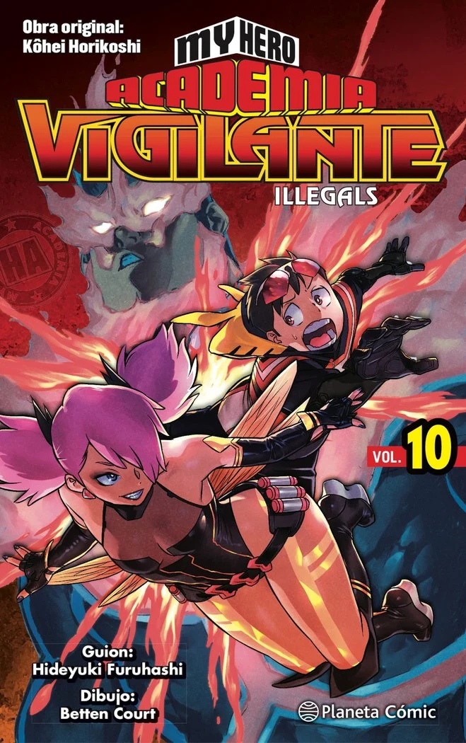 My Hero Academia Vigilante Illegals 10 (ES)