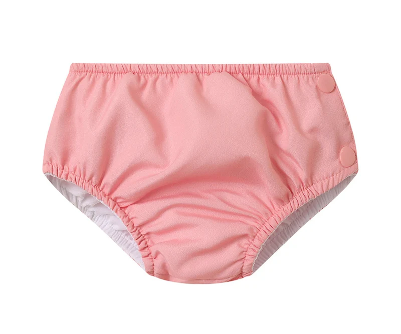 Bañador pañal volantes · Stripes Bloom & Blush