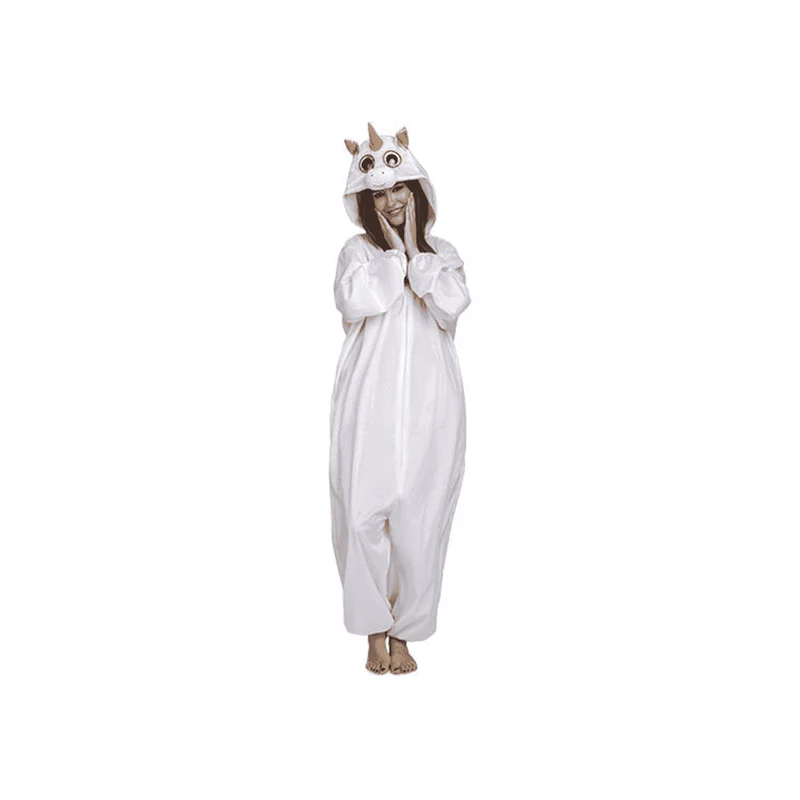 Disfraz de Big eyes unicornio blanco ml adulto talla ML