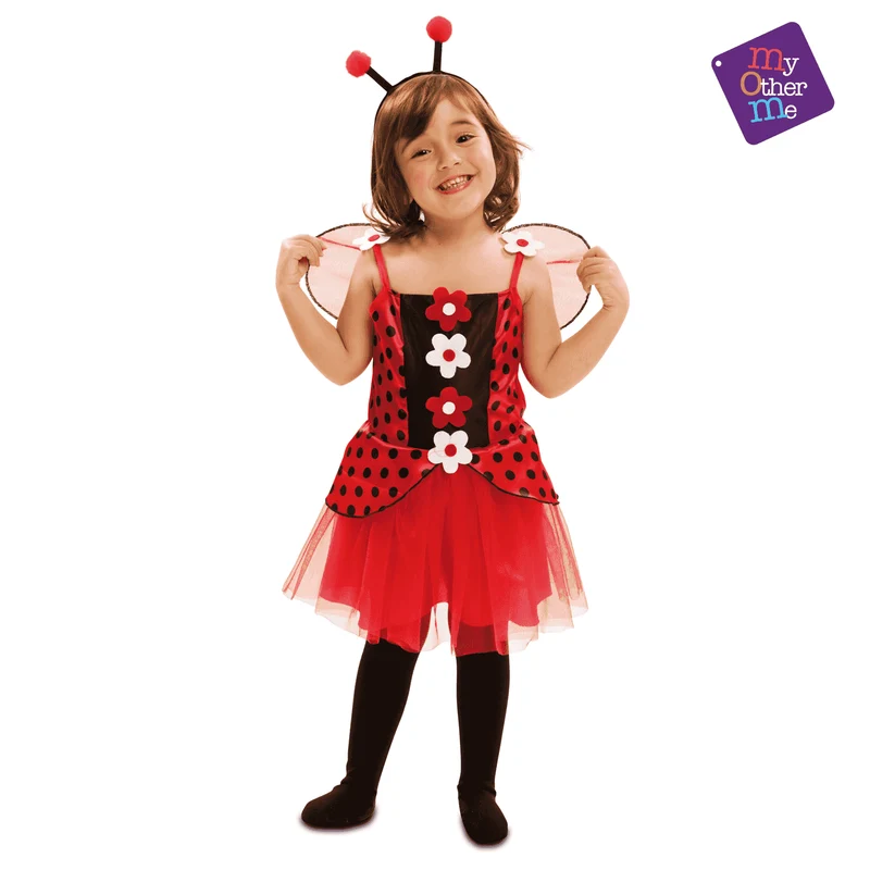 Disfraz de Mariquita 5-6 años infantil