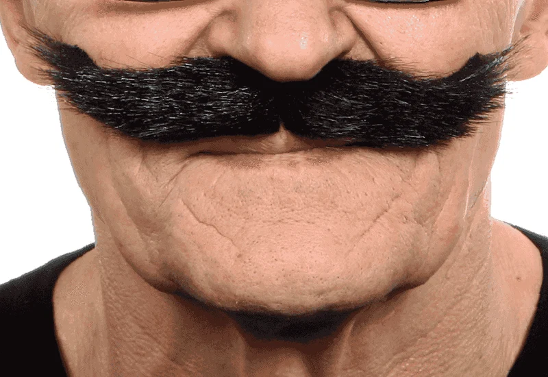 Bigotes para disfraz