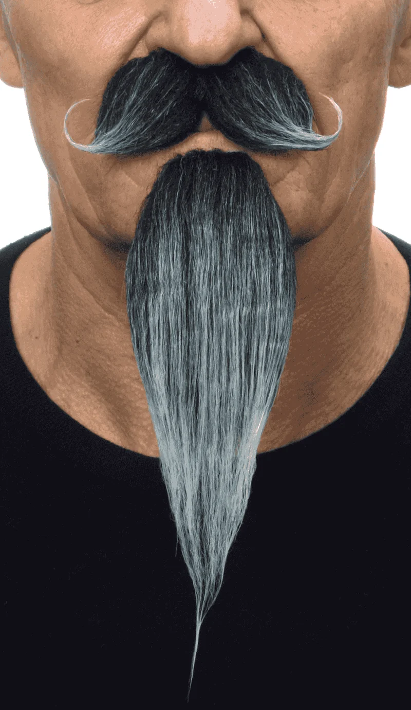 Bigote y perilla para disfraz