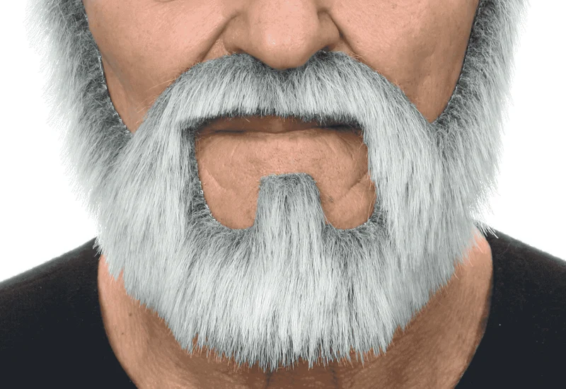 Bigote y barba para disfraz