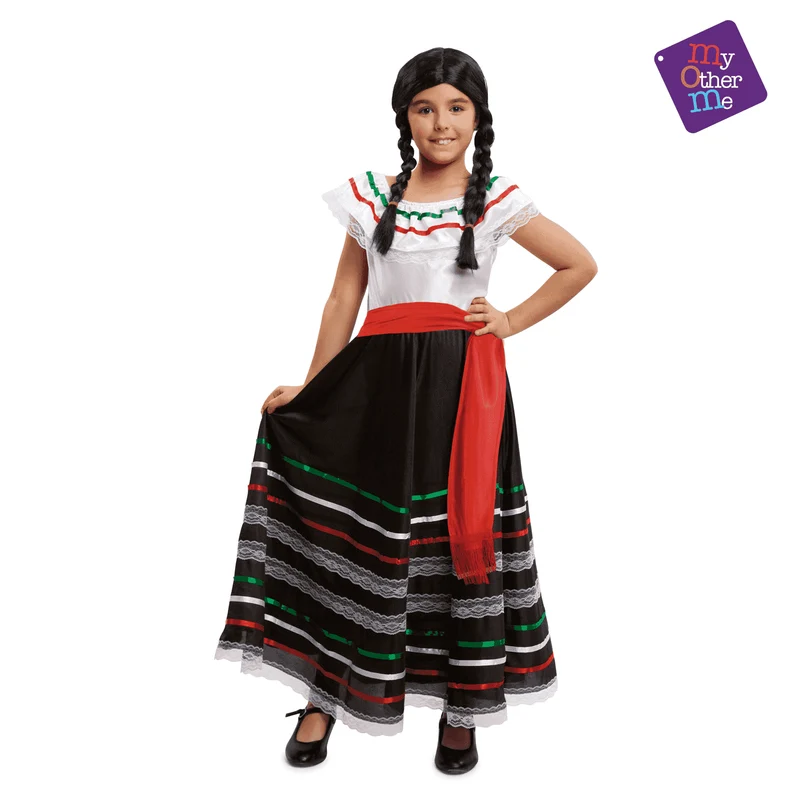 Disfraz de Mexicana 10-12 años infantil