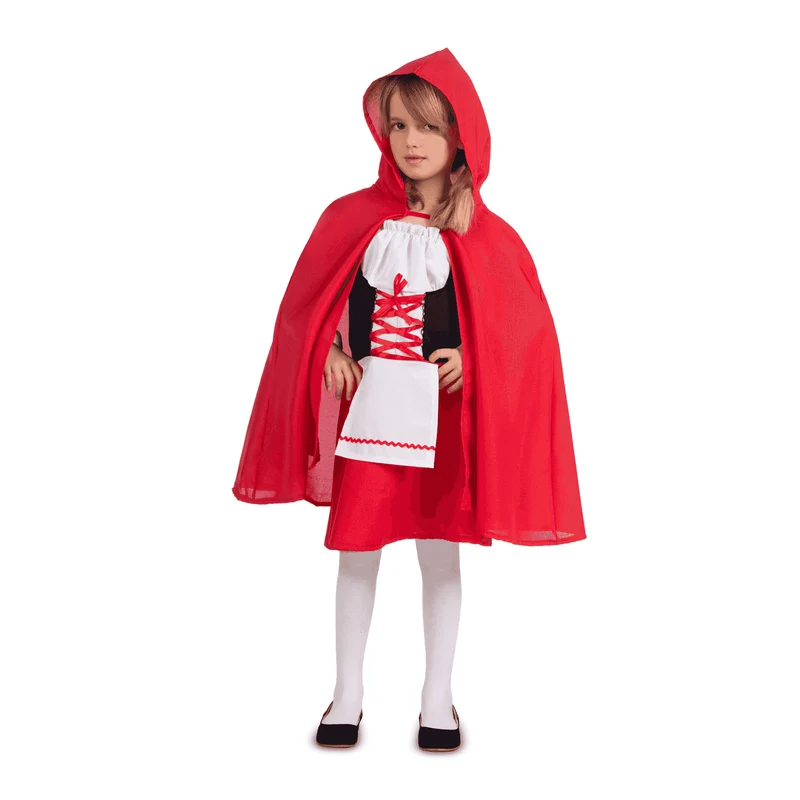 Disfraz de Caperucita roja 5-6 años infantil