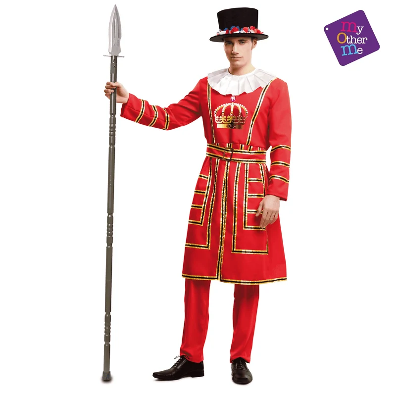 Disfraz de Beefeater adulto talla ML