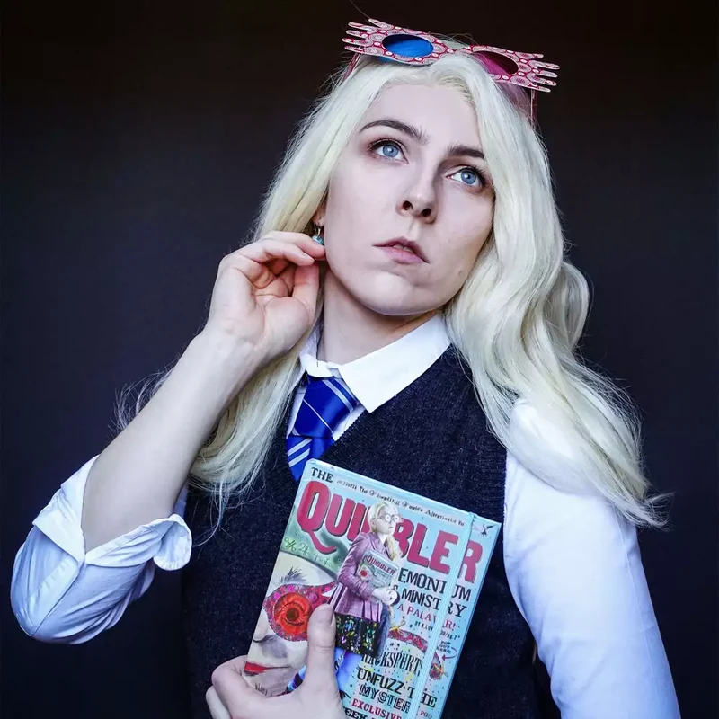 Set de papelería Luna Lovegood Harry Potter