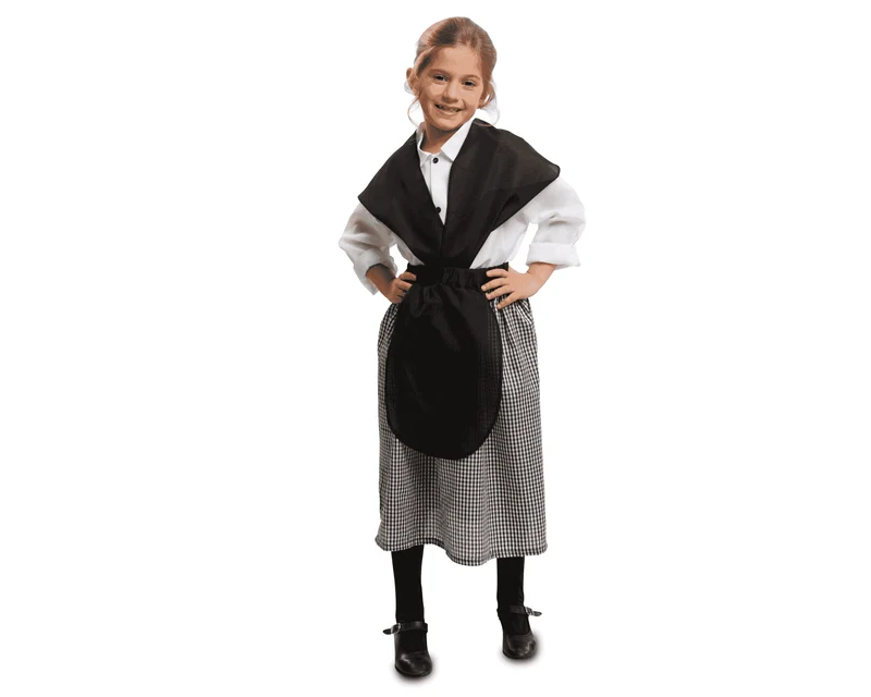 Disfraz de Castañera 7-9 años infantil