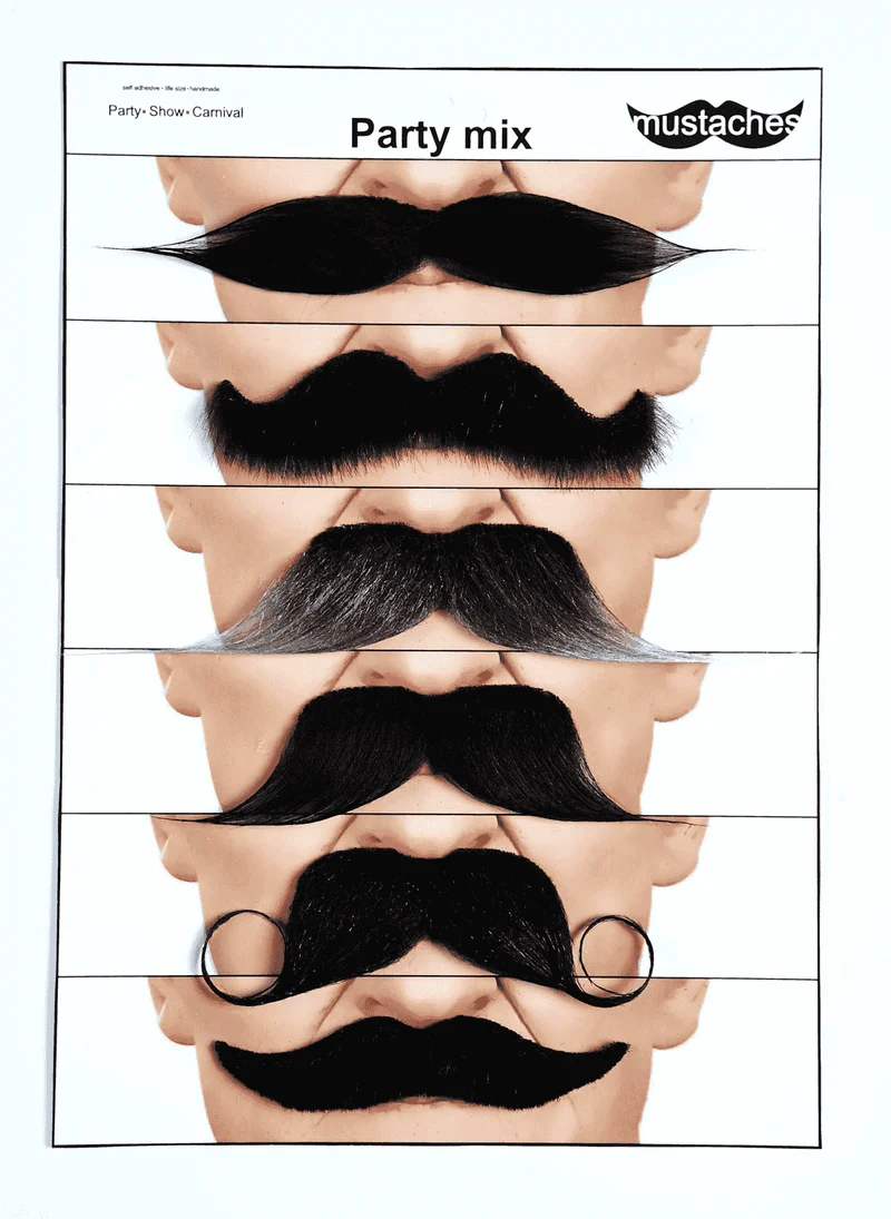 Bigote Set de bigotes para disfraz