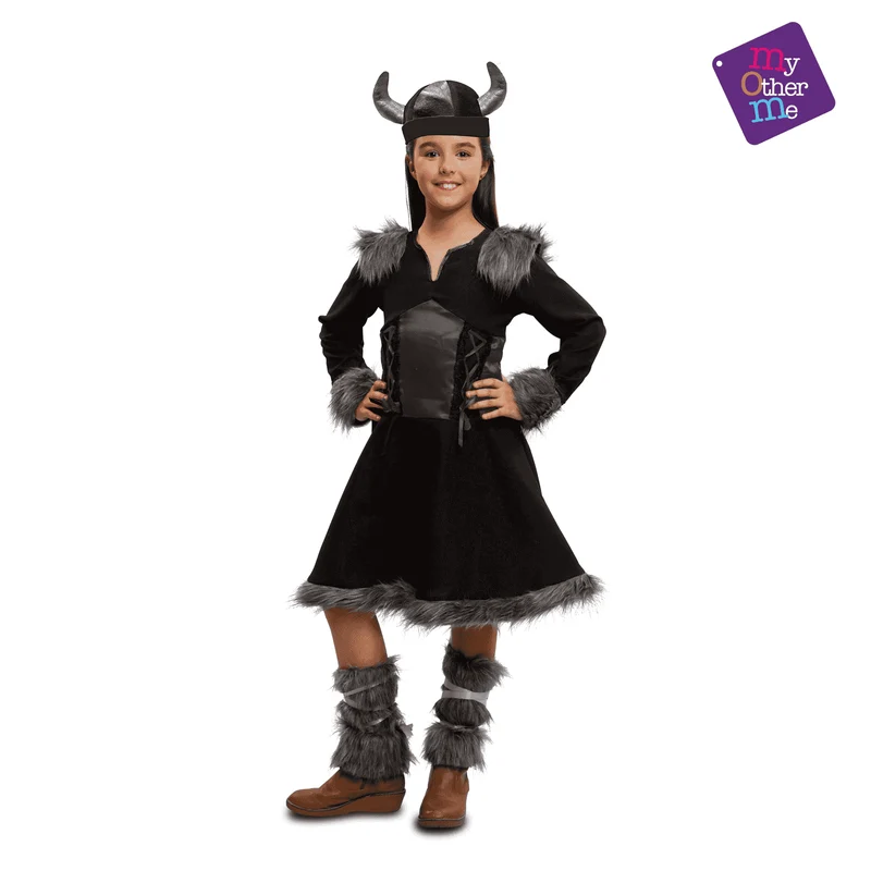 Disfraz de Vikinga salvaje 1-2 años niña bebé