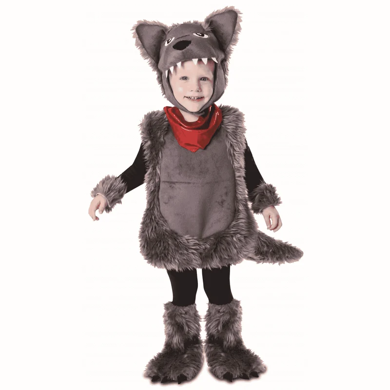 Disfraz de Pequeño lobo 5-6 años infantil