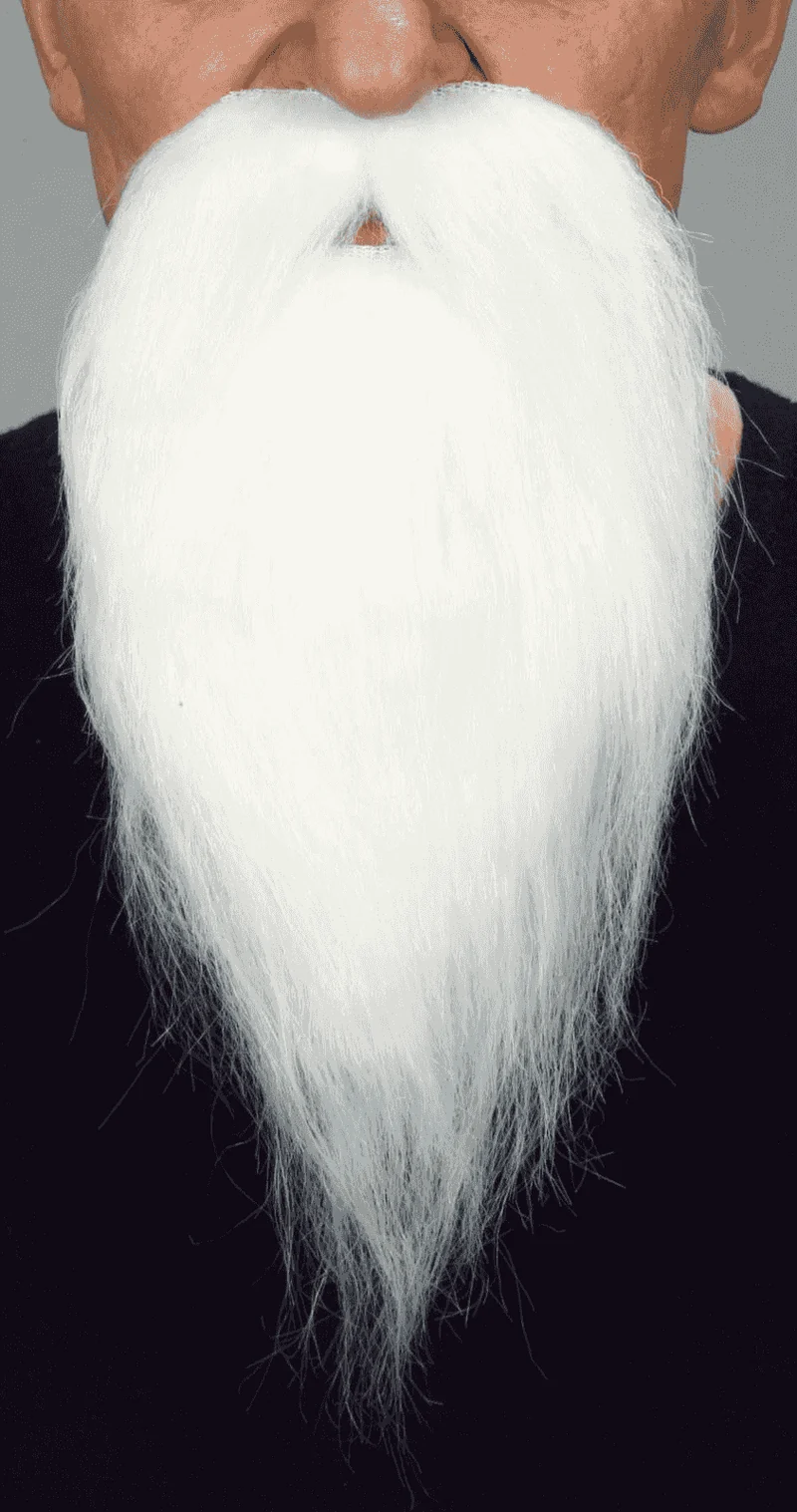 Bigote y barba para disfraz