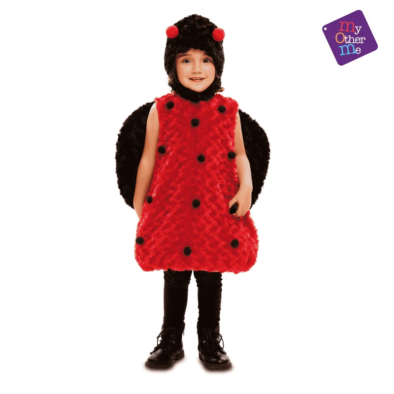 Disfraz de Mariquita peluche 3-4 años infantil