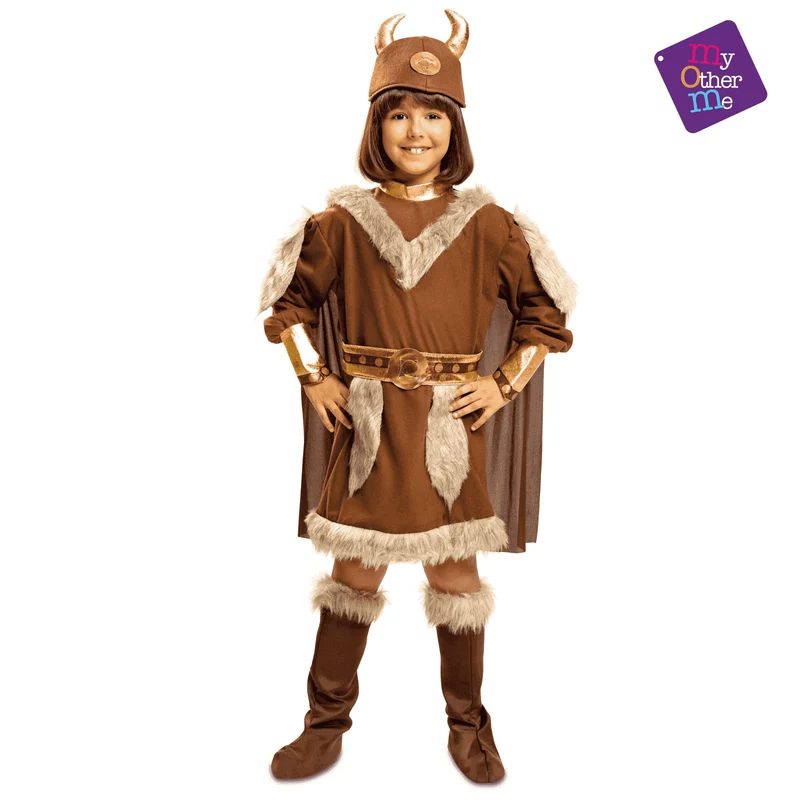 Disfraz de Vikinga 5-6 años infantil