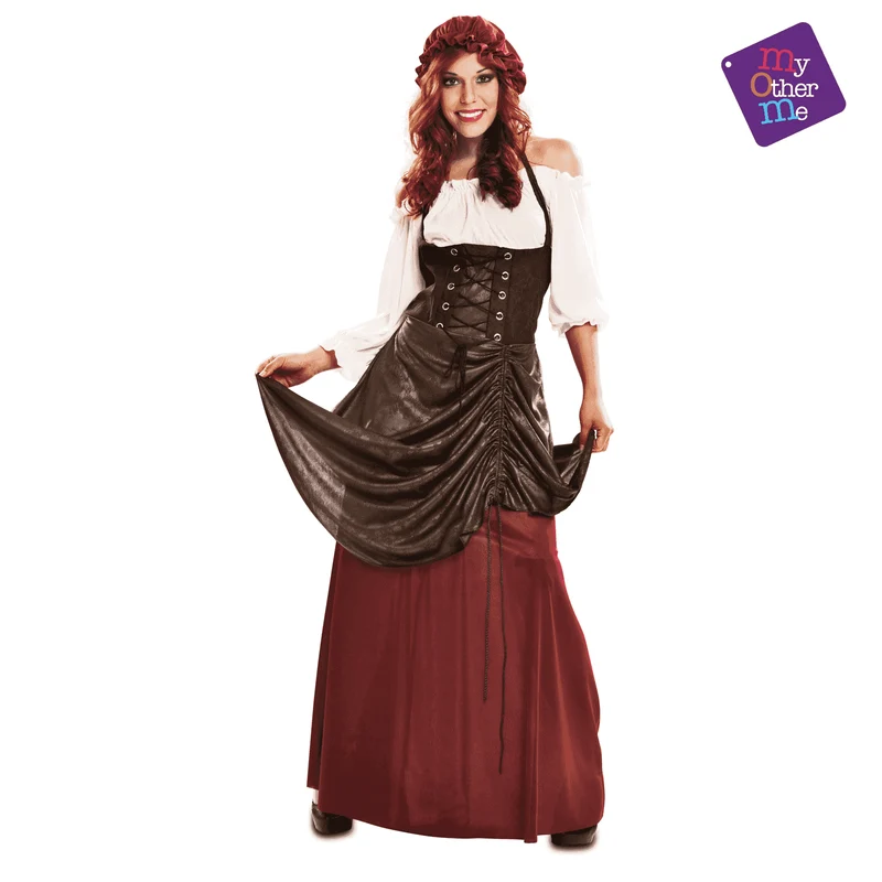 Disfraz de Tabernera adulto talla XL