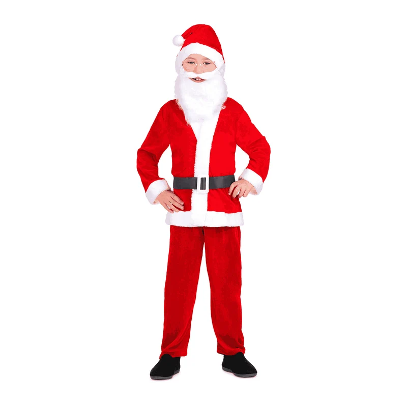 Disfraz de Papá noel 7-9 años infantil
