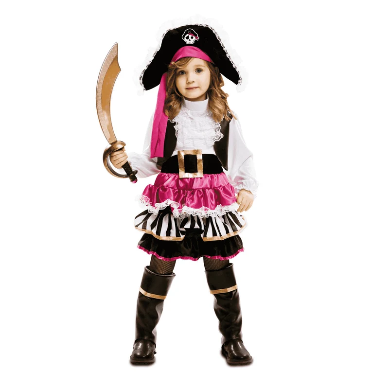 Disfraz de Pequeña pirata 12-24 meses bebé