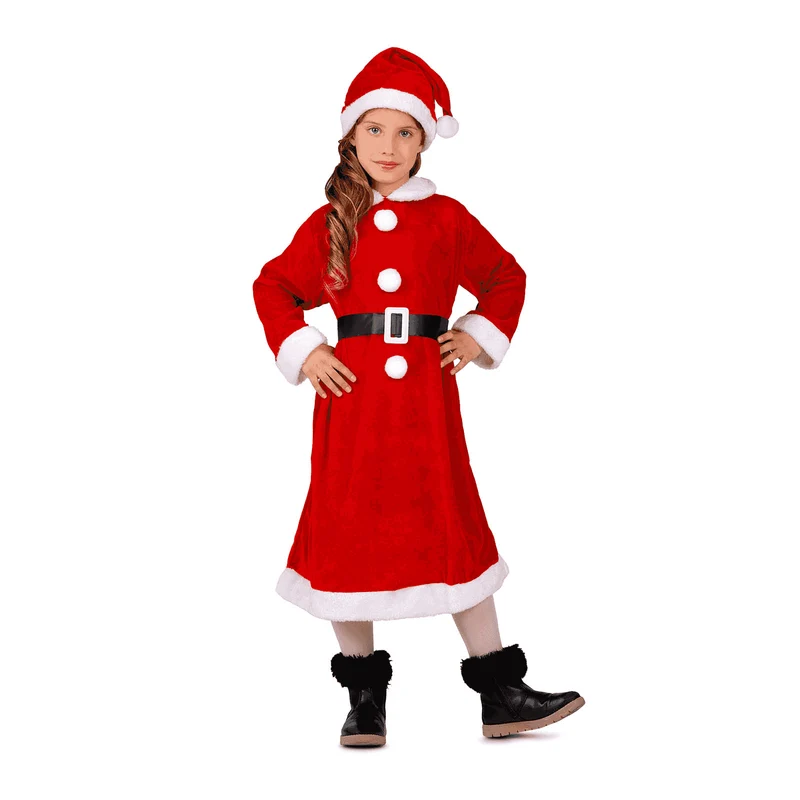 Disfraz de Mamá noel 10-12 años infantil