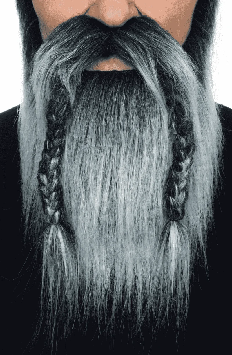 Bigote y barba para disfraz