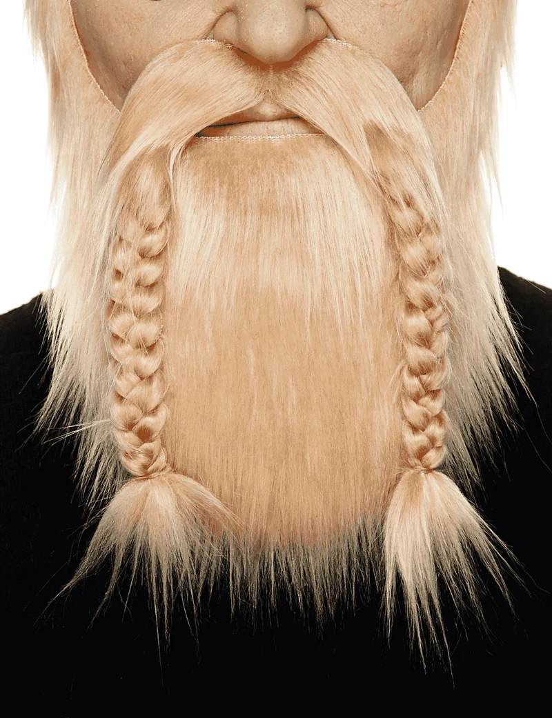 Bigote y barba para disfraz